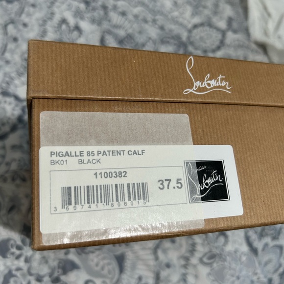 Christian Louboutin Glossy Black Heels - Picture 11 of 11